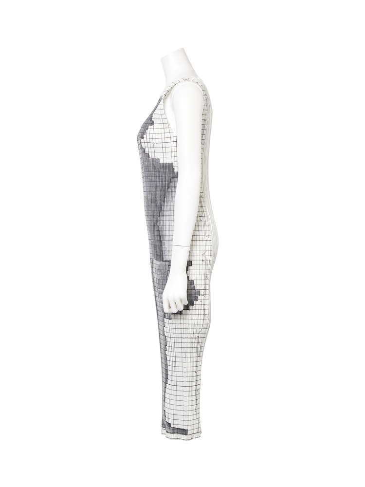 ISSEY MIYAKE</br>Pleats Please</br>Guest Artist Series</br>No.3 Tim Hawkinson</br>1998 SS_4
