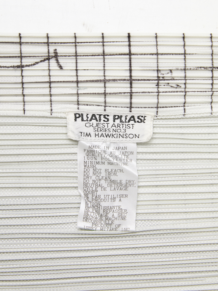 ISSEY MIYAKE</br>Pleats Please</br>Guest Artist Series</br>No.3 Tim Hawkinson</br>1998 SS_8