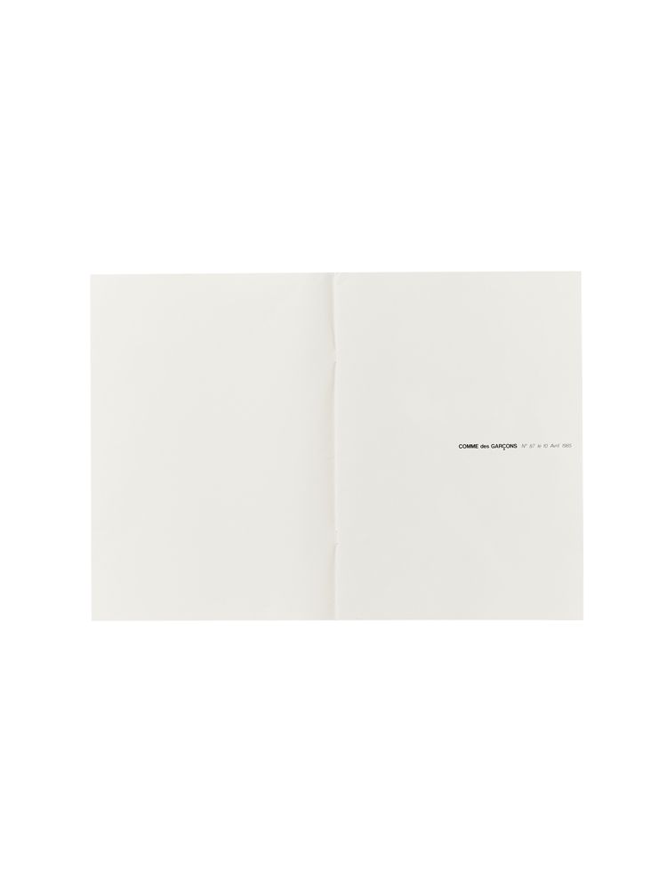 COMME des GARÇONS</br>N° 87 1985_2