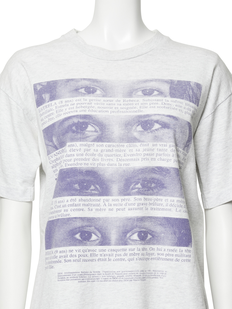 DEM Charity T-Shirt</br>Designed by</br>Martin Margiela_2