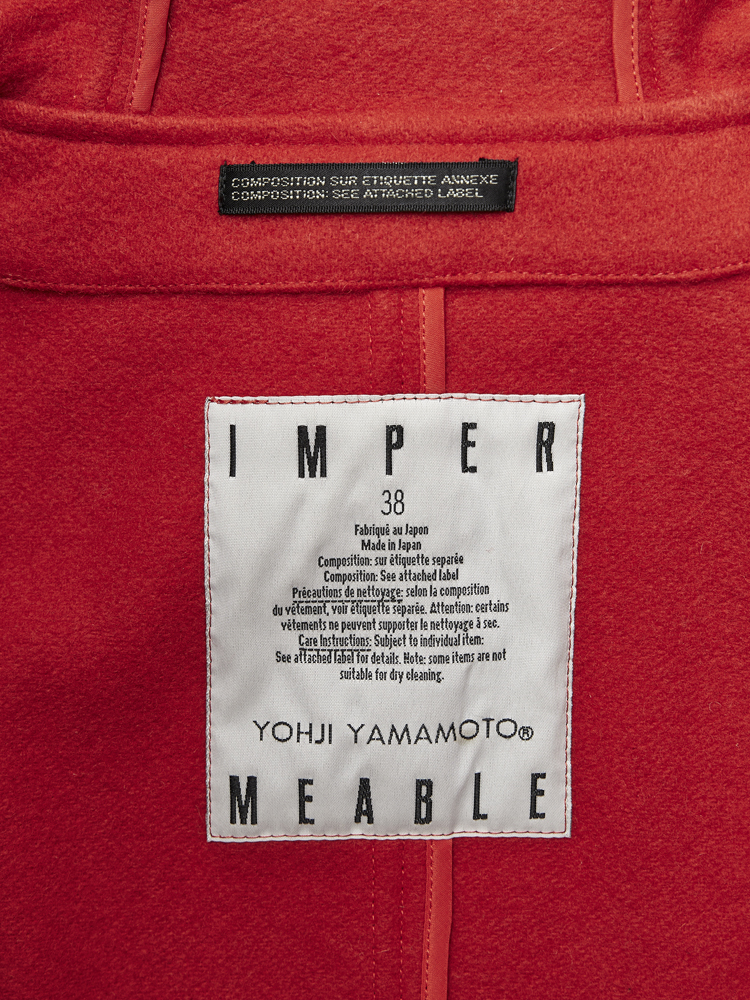 IMPERMEABLE</br>Yohji Yamamoto</br>1996 AW _6